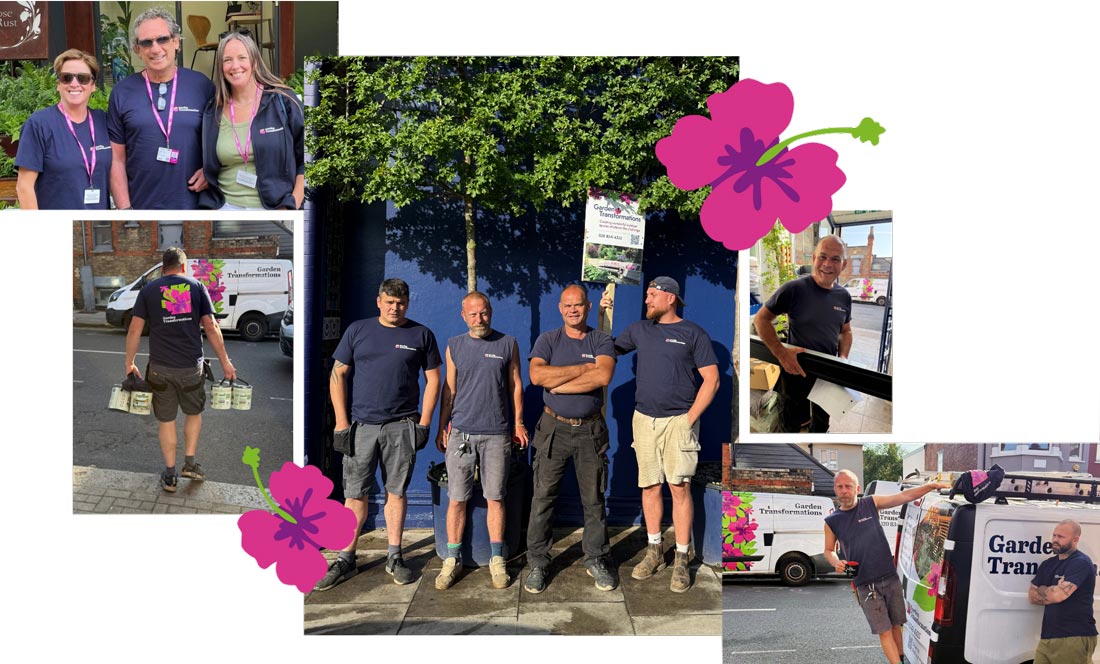 Garden Transformation team